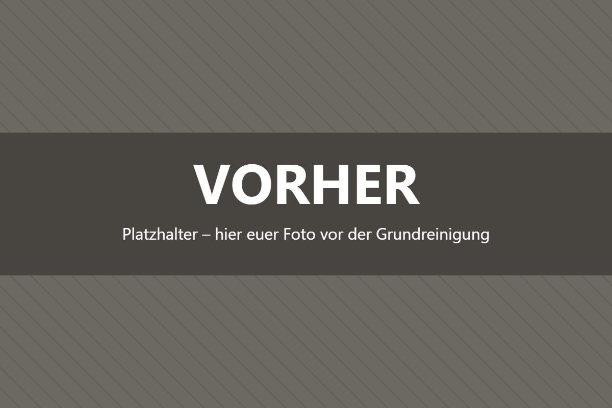 Bodenfläche vor der Grundreinigung